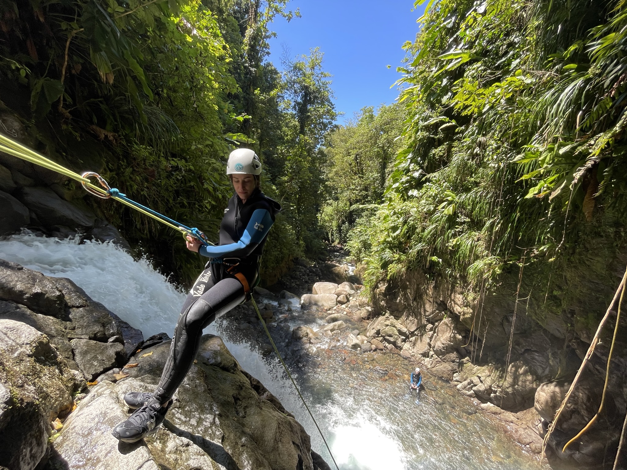 Quels sont les niveaux du canyoning en Guadeloupe