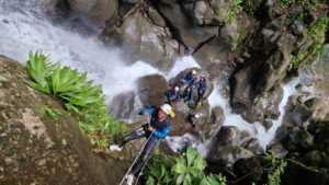sortie canyoning en Guadeloupe