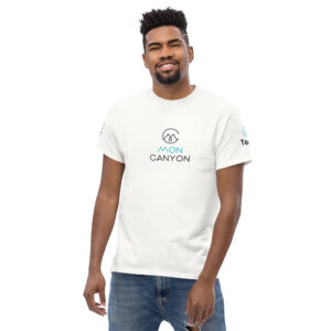 Tee-Shirt Canyoning Guadeloupe - Moncanyon - White
